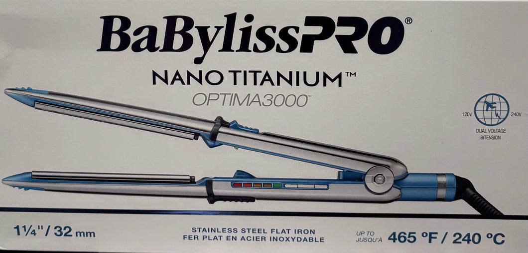 BABYLISS PRO NANO TITANIUM OPTIMA3000