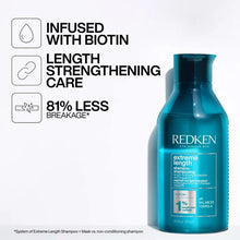 Load image into Gallery viewer, REDKEN Extreme Length Shampoo with Biotin