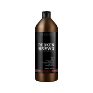 Redken Brews 3-in-1 Shampoo, Conditioner & Body Wash